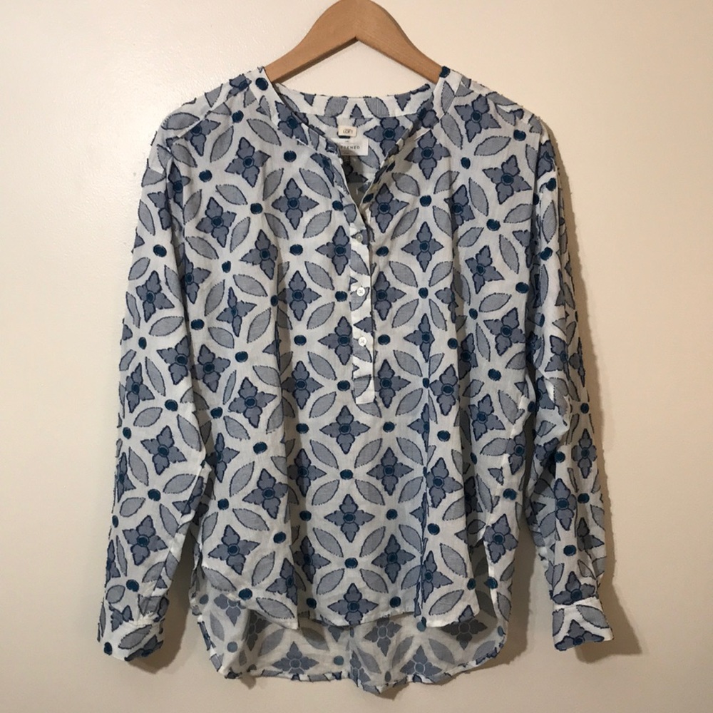 Ann Taylor Loft Softened Shirt